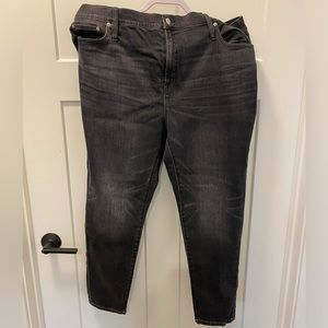 J. Crew Charcoal Wash Skinny Jeans
